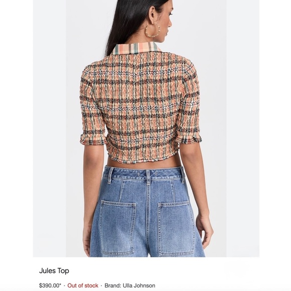 Ulla Johnson Jules Silk Blend CropTop and Annine Skirt US8 NWT - Picture 16 of 16